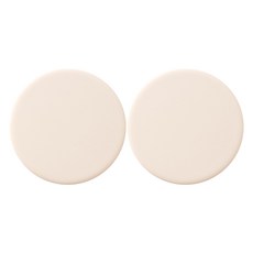 실리콘 머그컵 받침, 아이보리, 2개