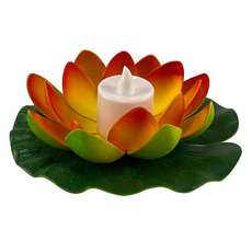 비투윈 반디돌 야외놀이 축제 풍등 15cm, 더블꽃잎오렌지, 1개