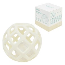 Benir-i 嬰兒用搖鈴矽膠球固齒器, 奶油色, 1個, 單品