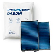 DABONI 藍色活性碳 Grand Starex 空調濾網, 127號, 1個