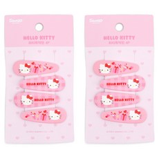 KJ雜貨店 女童派對啪啪夾 4款 x 2入組