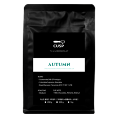 Cusp 秋季綜合咖啡豆, 1kg, 1個, 原豆(未研磨)