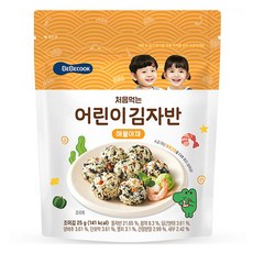 베베쿡 처음먹는 어린이 김자반, 해물야채맛, 25g, 1개