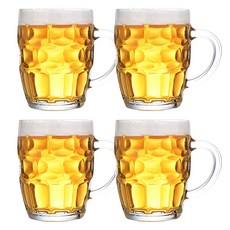유하우스 벌집 하이볼 글라스 480ml, 4개