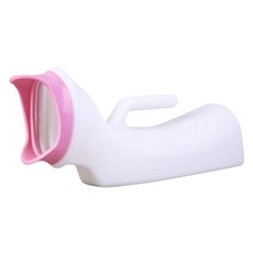 떼루와 여성용 휴대용 캠핑 차박 여행 간병 간이 소변기 1000ml, 화이트