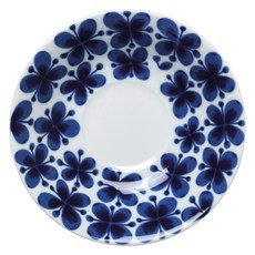 Rorstrand Mon Amie 咖啡杯 140ml 杯碟, 單一商品, 1個, 藍色 + 白色