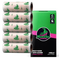 MONSTER 雙層黏貼膠帶清潔器替換芯 5入, 1個