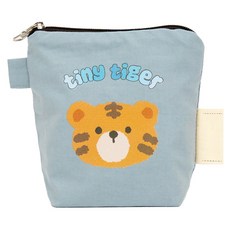 semoms 雙面防水圓滾滾藥袋, 迷你老虎