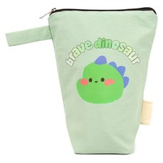 semoms 圓滾滾雙面防水漱口杯袋, 恐龍