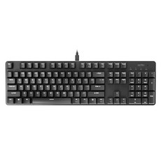 actto Grow 機械式鍵盤, KBD-65, 黑色, 紅軸