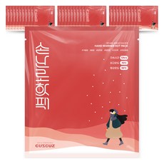 커스커즈 포켓형 손난로 핫팩 90g, 30개