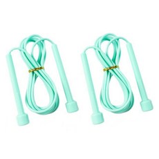 The해피앤 초경량 길이조절 줄넘기, 민트, 2개