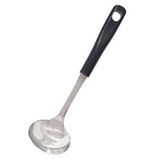 키친블루밍 스테인리스 304 국자, 1개, BLACK(핸들)