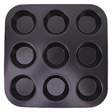 Modern Pick家用烘焙9格瑪芬烤盤, 1個