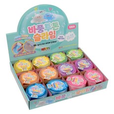 2000 Bapung 雙色史萊姆, 12個, 152g, 隨機出貨