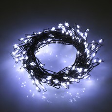 cityo LED線燈串 200球 2入組 白色, 1套, 長度 12m