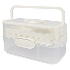 U-Doctor 三層透明中型急救箱, 1個