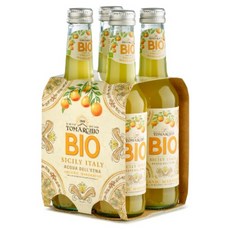 TOMARCHIO 氣泡飲 柑橘口味, 4個, 275ml