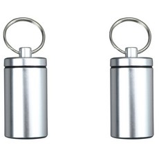 그린리빙 냄새차단 휴대용 재떨이, 실버, 2개