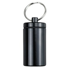 그린리빙 냄새차단 휴대용 재떨이, 블랙, 1개