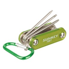 sunkey 可折疊星形扳手 7件組 T5~T15 FSW-7, 1套
