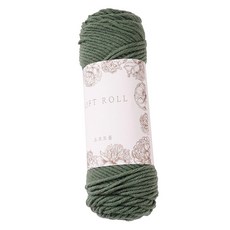 청송뜨개실 소프트롤 뜨개실 100g, 20포레스트그린, 1개