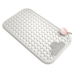 Mondspot 浴室防滑雲朵洗腳矽膠浴缸淋浴墊 RB20789, 白色, 1個