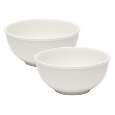 YOON CERAMICS Maison Objet Dangdang 麵碗, 白色, 2個