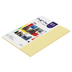 종이문화 프린트프로 두꺼운 칼라복사지 205g No 05 옐로우, B5, 32개