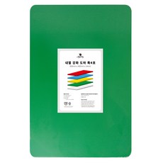 아뻬티 플라스틱 내열 강화 도마, 그린, 1개