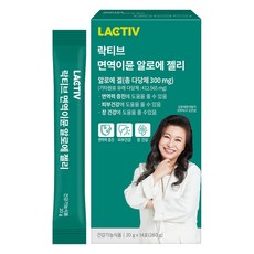 LACTIV 保健蘆薈果凍隨身包, 1個, 280g