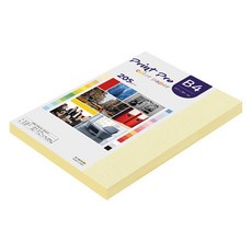 paperculture Print Pro 加厚彩色影印紙 205g No 01 檸檬黃 33張, B4, 33個