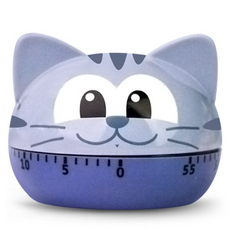 Kingsroad 可愛廚房計時器, 01 小貓, 1個