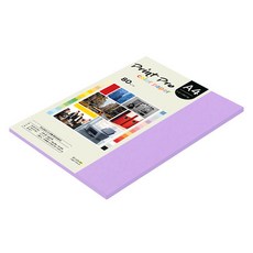 종이문화 프린트프로 칼라복사지 80g No 21 퍼플, A4, 62개