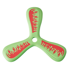 B2WIN Freir 露營遊戲 運動迴力鏢, 綠色, 1個