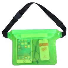 씨에스소울 물놀이 방수팩, 그린, 1개