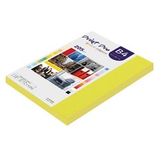 paperculture Print Pro 厚磅彩色影印紙 No 08 亮黃色 205g, B4, 66個