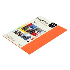 종이문화 프린트프로 칼라복사지 No.28 로얄오렌지 80g, 31개, A3