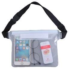 씨에스소울 물놀이 방수팩, 화이트, 1개