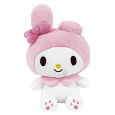Jacob C&E My Melody 美樂蒂粉紅蝴蝶結娃娃 M, 1個, 混合色, 35cm