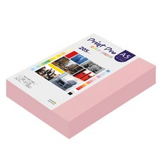 paperculture Print Pro 厚磅彩色影印紙 No 24 粉紅色 205g, A5, 200個
