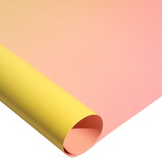 소품 촬영용 그라데이션 배경지 인스타 음식 사진 스튜디오 뒷 배경, 핑크레몬샤벳, 1개