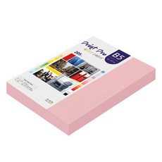 paperculture Print Pro 厚磅彩色影印紙 205g No 24 粉紅色, B5, 132個