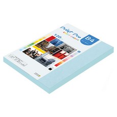 paperculture Print Pro 薄型彩色影印紙 No.16 天藍色 120g 110張, B4, 1個