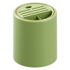 Parazuni 360度旋轉刀具剪刀收納餐具筒 RG975, 綠色, 1個