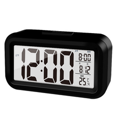 B2WIN 可愛簡約桌鐘, 黑色