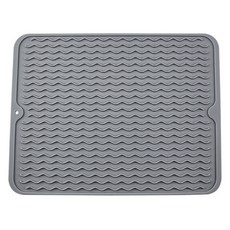 돌돌 말아 보관하는 실리콘 컵건조대, 그레이, 1개