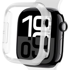 심플리로어 PC 프레임 스마트워치 케이스, 1개, 클리어