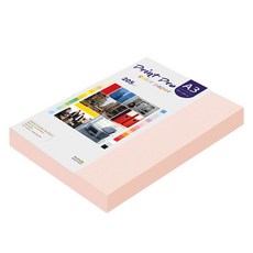 paperculture Print Pro 厚磅彩色影印紙 No.22 淺粉色 205g 100張, A3, 1個