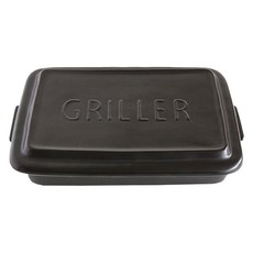 NICOTT Ma Maison Tools 烤箱燒烤盤 L 黑色, 25.5cm, 1個